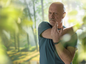 man improving his metabolic age