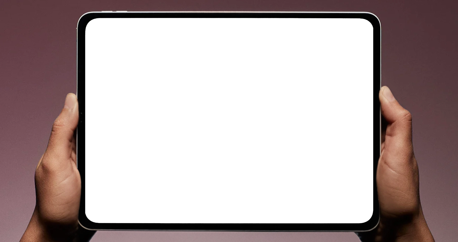 iPad mockup